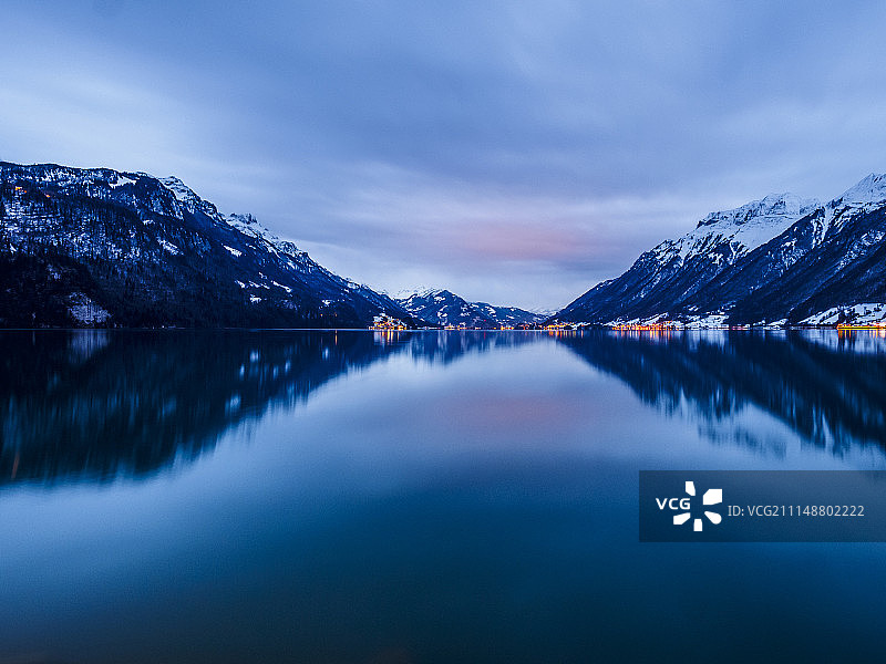 布里恩茨湖图片素材