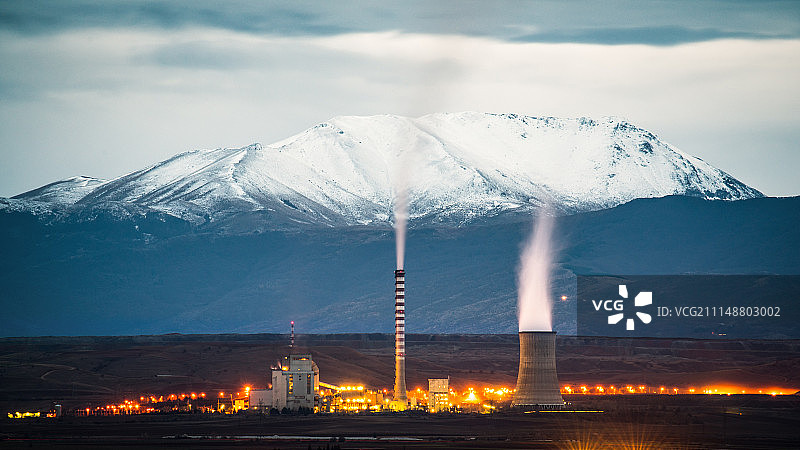 电力山峰图片素材