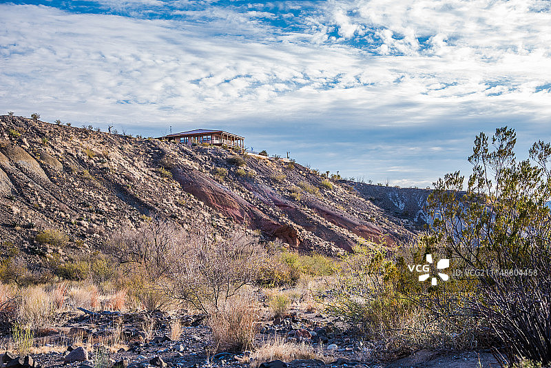冬季的德克萨斯州大本德地区图片素材