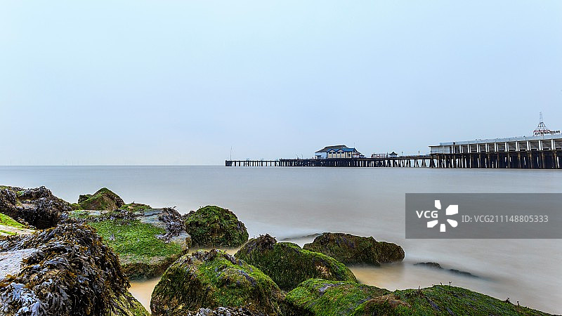 克拉克顿码头图片素材