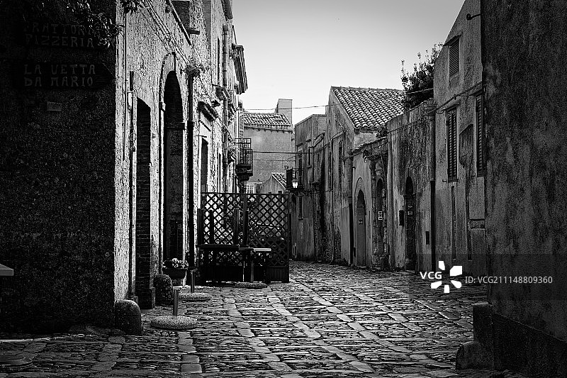 埃里切街景1图片素材