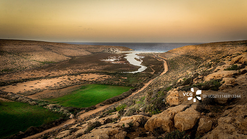 黄金谷图片素材