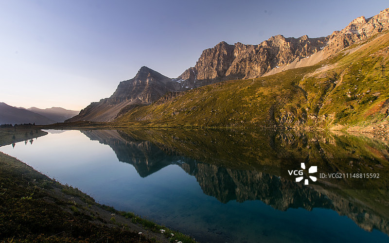 派普斯通通道的驼鹿湖图片素材