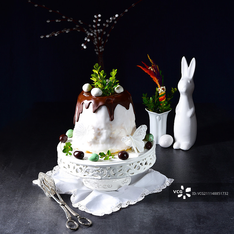 复活节蛋糕图片素材