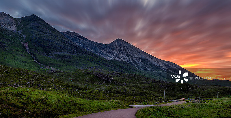 托里登的孤独之路图片素材