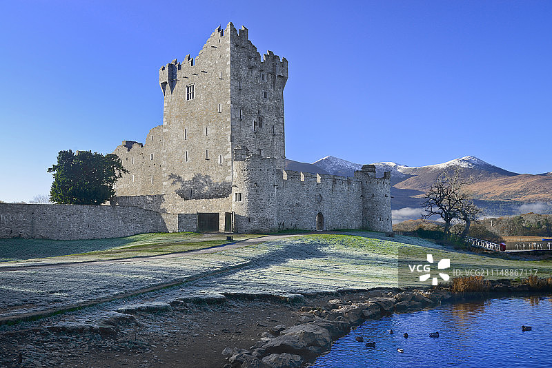 爱尔兰凯里郡基拉尼罗斯城堡图片素材