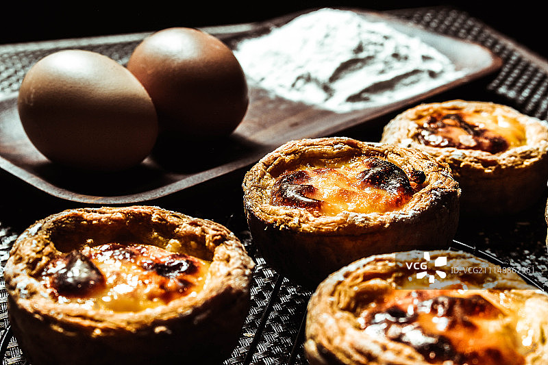 葡萄牙蛋挞图片素材