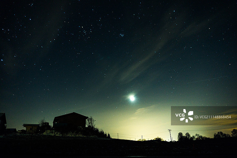 巴伐利亚夜景图片素材