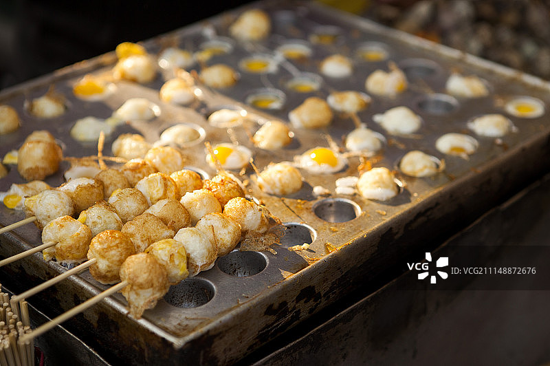 烤鸟蛋,鹌鹑蛋图片素材