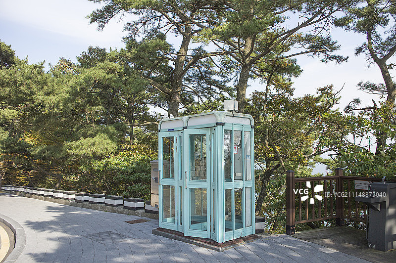 太宗台,釜山,韩国图片素材