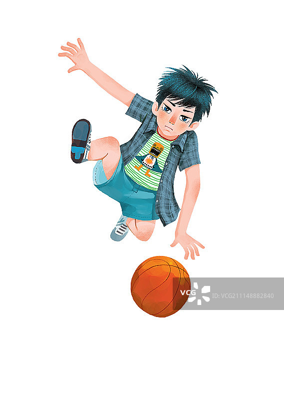 背景分离人物系列组图共3000多幅-打篮球男孩图片素材