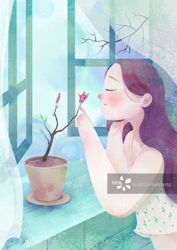 24节气-立春图片素材