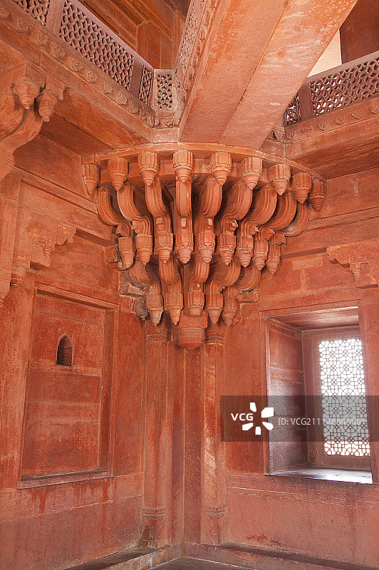 法第普西克里城,阿格拉,印度图片素材