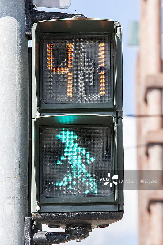 行人信号灯,交通标志图片素材