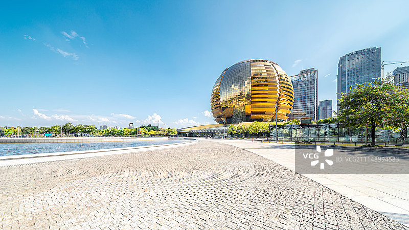 钱江新城广场图片素材