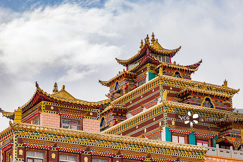 藏地寺庙图片素材