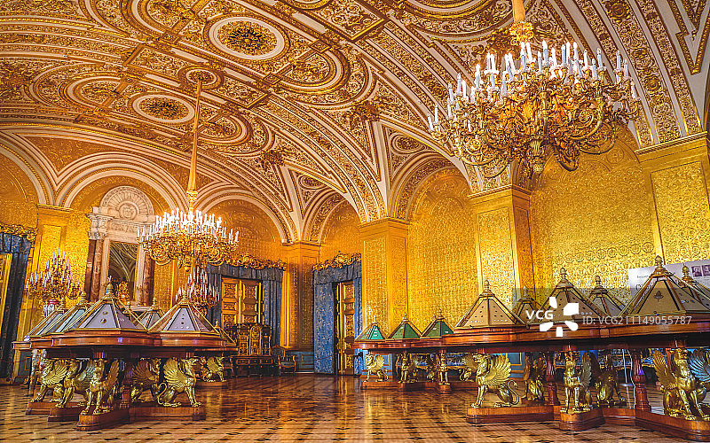 圣彼得堡冬宫， St. Petersburg, Russia图片素材