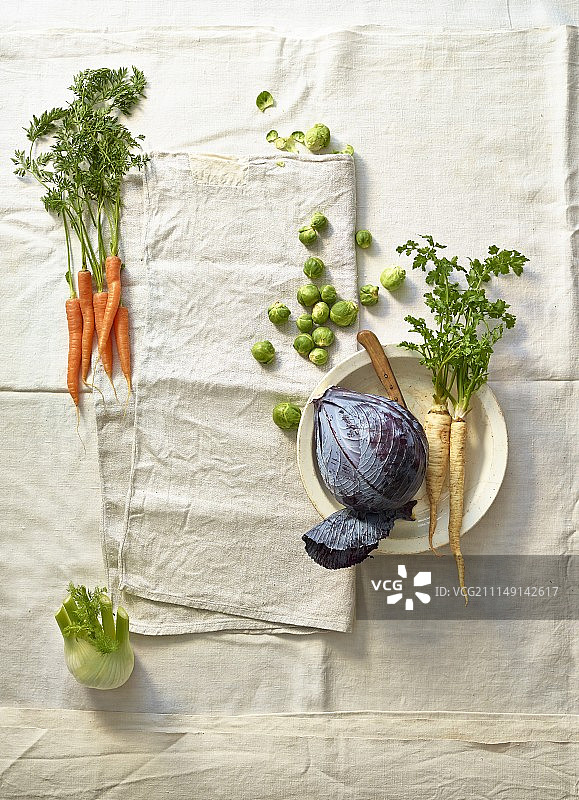 各种冬季蔬菜图片素材