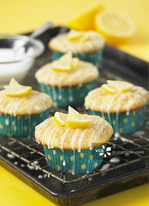 柠檬面包卷图片素材