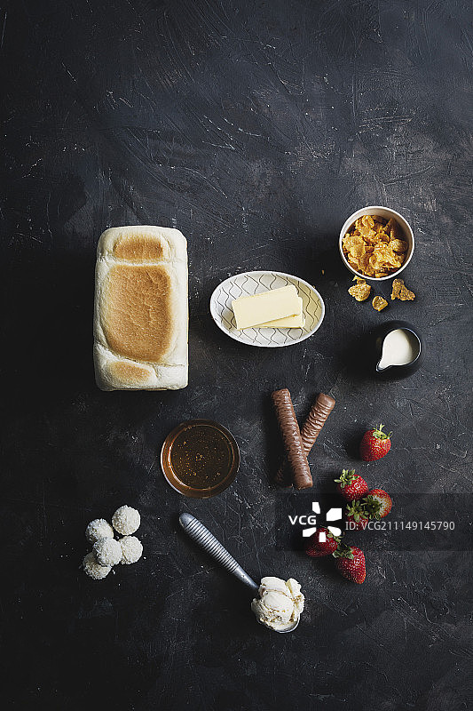 涩谷蜂蜜吐司的食材（日本）图片素材