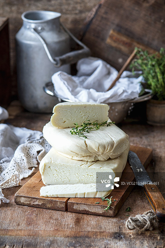 自制山羊奶酪图片素材
