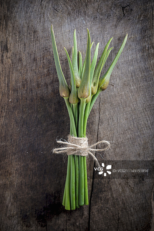 一把蒜薹图片素材