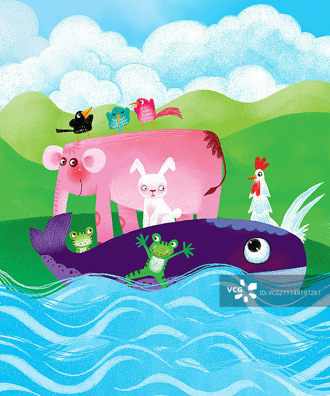 背景分离动物系列组图共3000多幅-大象太大了图片素材