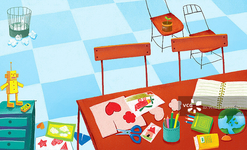 背景元素组图共3000多幅-手工课图片素材