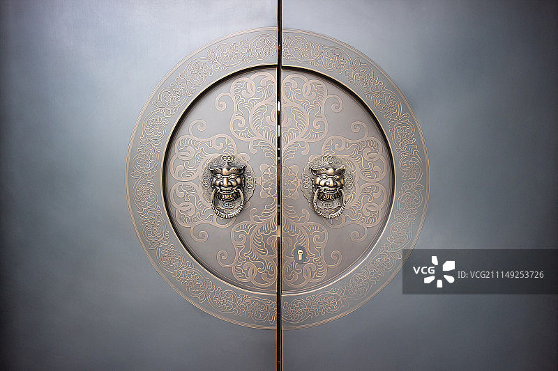 传统门饰图片素材