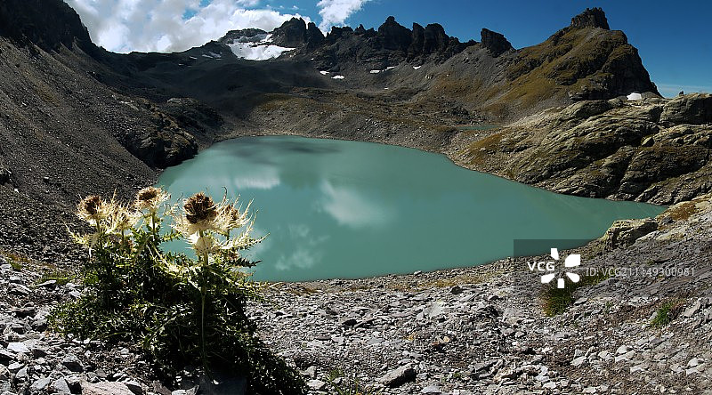 秋季的维尔德湖图片素材