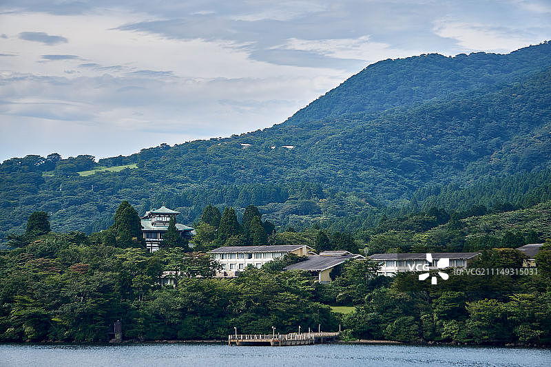芦之湖风光图片素材