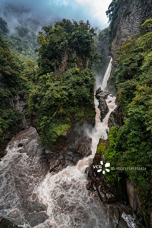 魔鬼瀑布图片素材