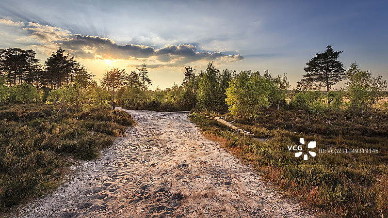 内陆湖图片素材