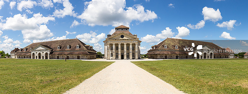 阿尔克-塞南的皇家盐场图片素材