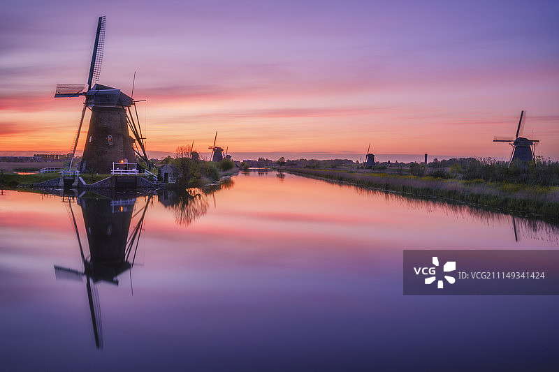 荷兰小孩堤防图片素材