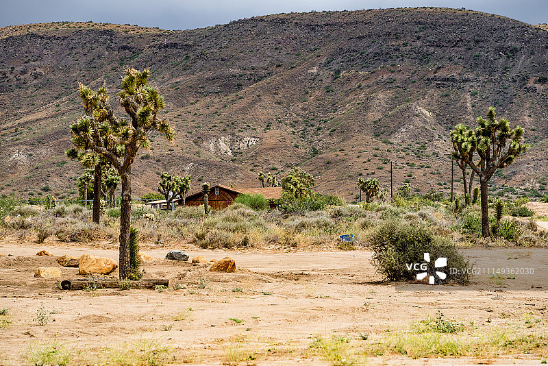 加利福尼亚州先锋镇图片素材