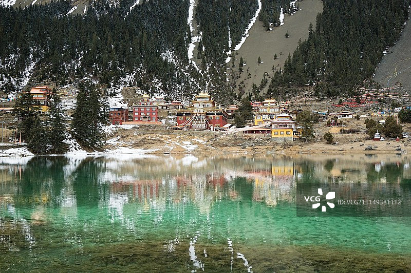 错卡湖图片素材