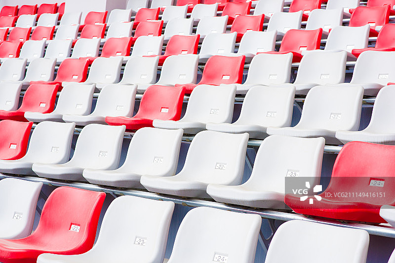 体育场观众席椅子图片素材