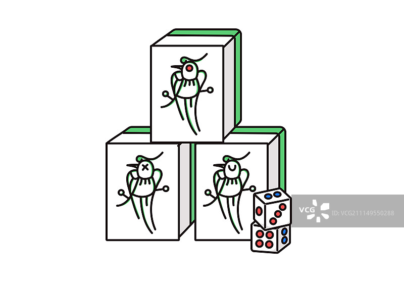 麻将图片素材