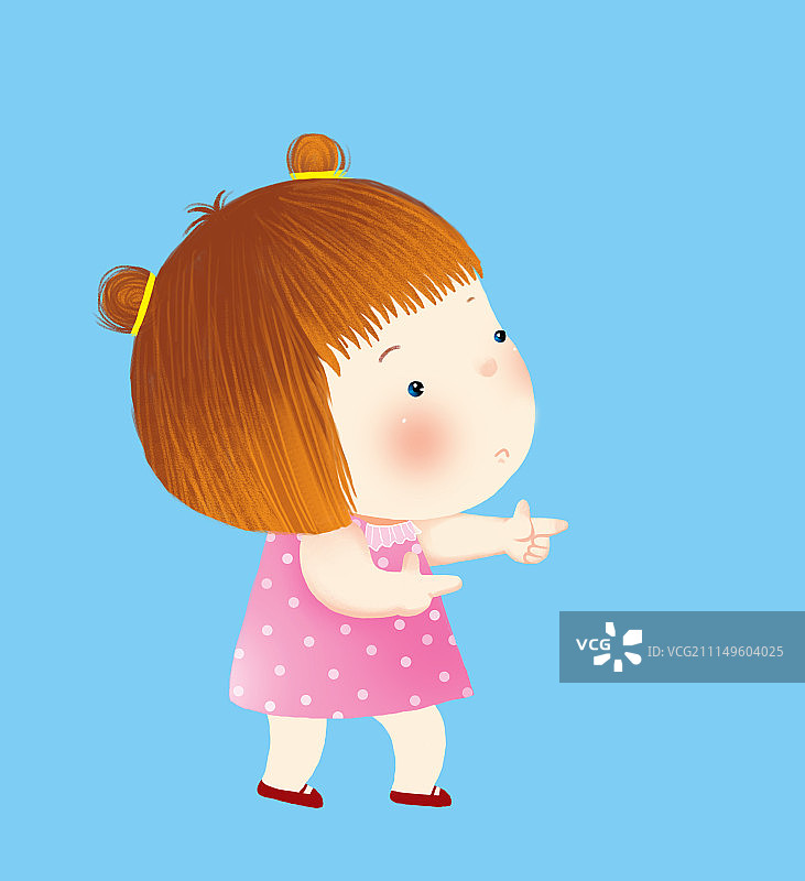 背景分离人物系列组图共3000多幅-可爱的小女孩系列图片素材