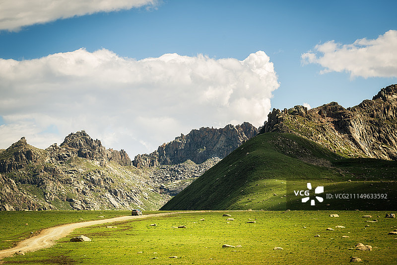 巴颜喀拉山图片素材