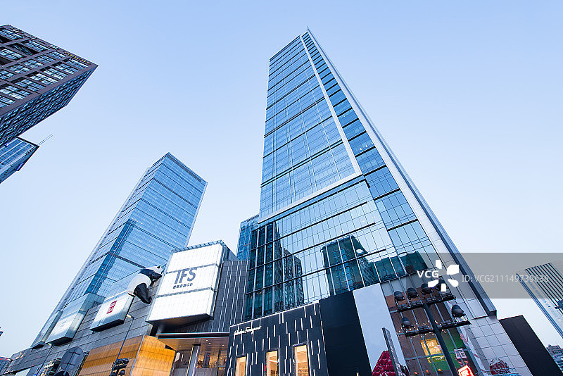 成都核心商务区图片素材