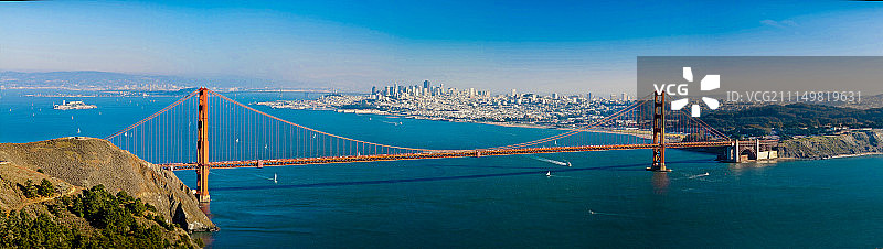 旧金山全景图片素材