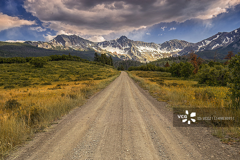 圣胡安山脉，科罗拉多州图片素材