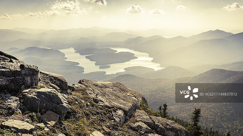 普莱西德湖图片素材