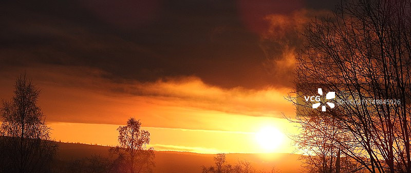 日出景色图片素材