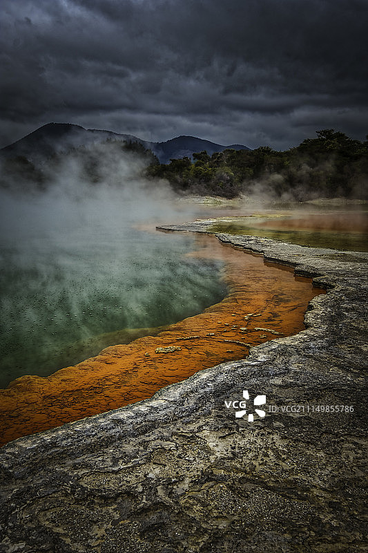 时光机器：香槟池图片素材