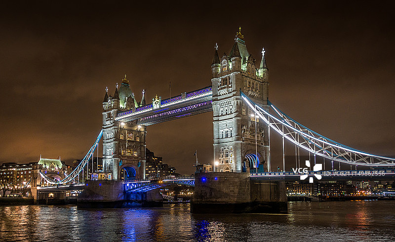 伦敦桥日落图片素材