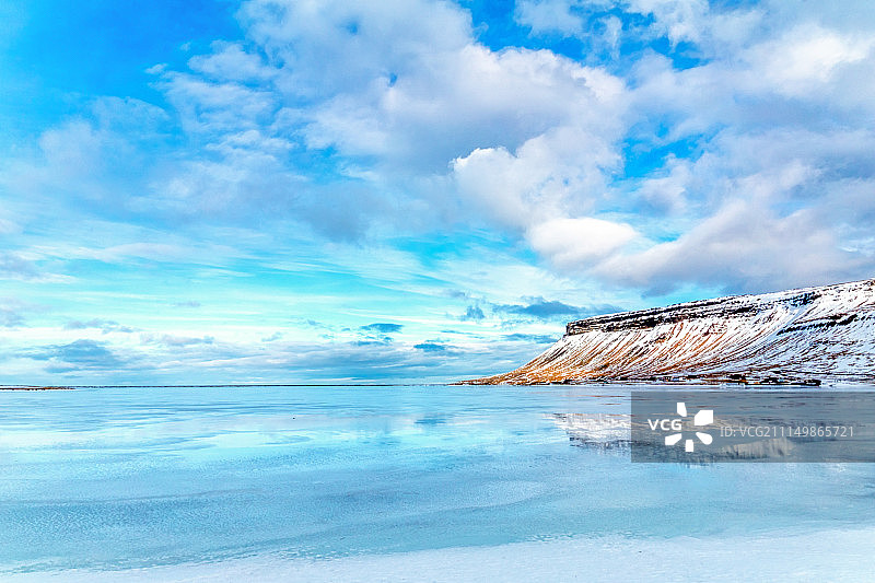 冬季的斯奈山半岛图片素材