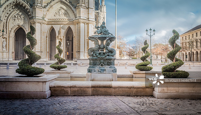 法国奥尔良大教堂图片素材